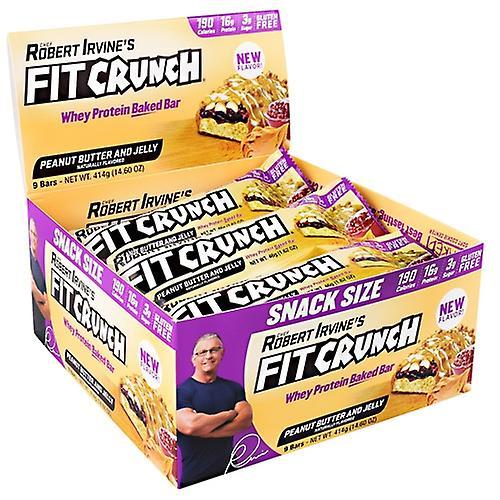 Fit Crunch Bars Fit Crunch Tyčinky Fit Crunch Bar, Arašidové maslo a želé 9 barov (balenie po 1) on Productcaster.