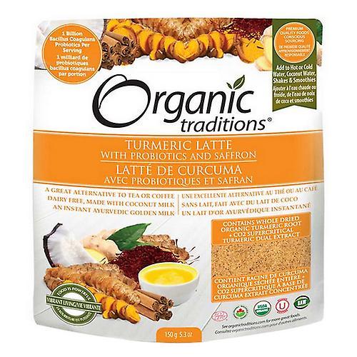 Organic Traditions Latte Curcuma avec probiotiques, 150 grammes on Productcaster.