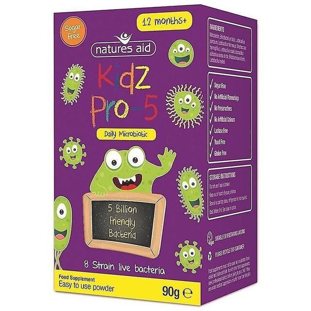 Natures Aid Nature's Aid Kidz PRO-5 (Daily Microbiotic) 90g (141300) on Productcaster.