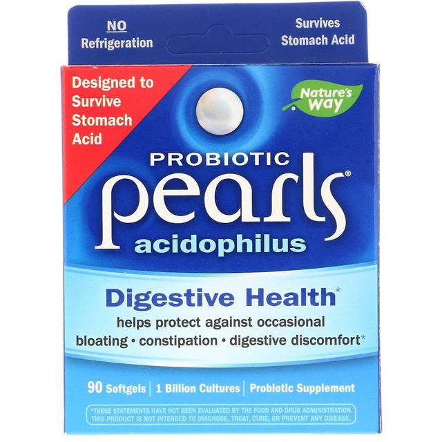 Nature's Way, Perle probiotiche Acidophilus, 90 Softgels on Productcaster.