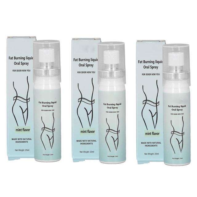 Xbedy 3Pcs Fettverbrennung flüssiges Mundspray Fördern Sie den Stoffwechsel Gewichtskontrolle formende Körperschlankheits-Mundspray 20ml CNO.104238 on Productcaster.