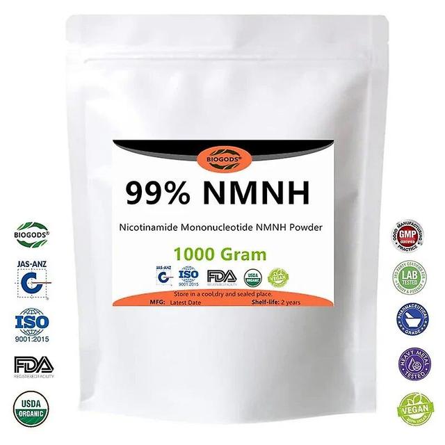 Caraele Hochwertiges 99% NMNH-Pulver Reduziertes Nicotinamid-Mononukleotid NAD + Enhancer als NMN Schnelleres Anti-Aging Kostenloser Versand 1000g on Productcaster.