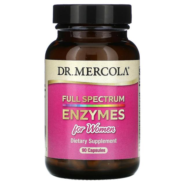 Dr. Mercola, Enzimas de espectro completo para mulheres, 90 cápsulas on Productcaster.