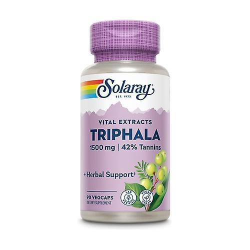 Solaray Triphala 90 vegetable capsules of 500mg on Productcaster.