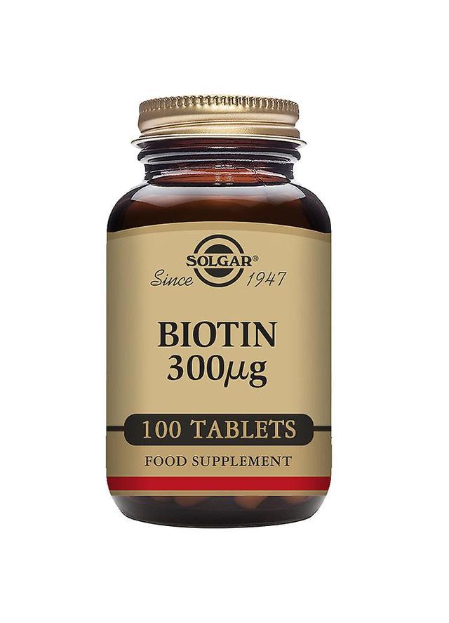 Solgar biotin 300ug 100's on Productcaster.