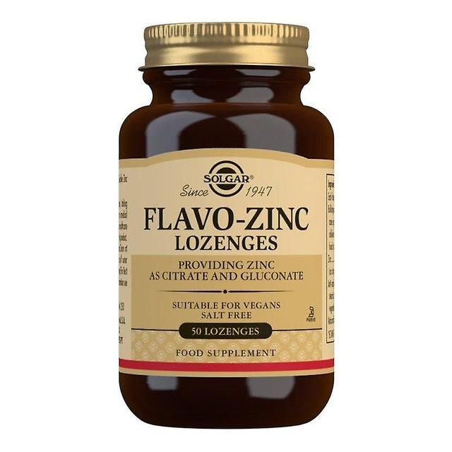 Solgar Flavo-Zinc Lozenges 50 (12536332) on Productcaster.