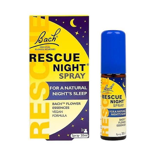 Bach Rescue Night Spray 20ml on Productcaster.