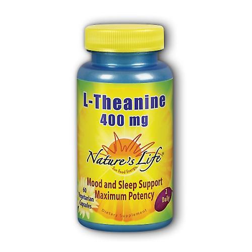 Nature's Life L-Theanine, 400 mg, 30 tabs (Pack of 3) on Productcaster.