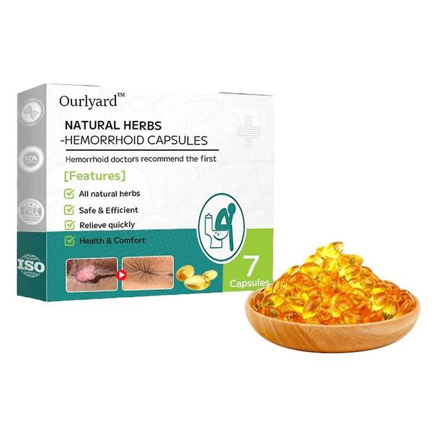 Ourlyard Natural Herbal Strength Hemorrhoid Capsules on Productcaster.