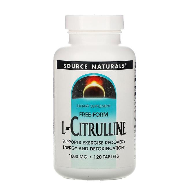 Source Naturals Bron Naturals, L-Citrulline, Free-Form, 1.000 mg, 120 Tabletten on Productcaster.