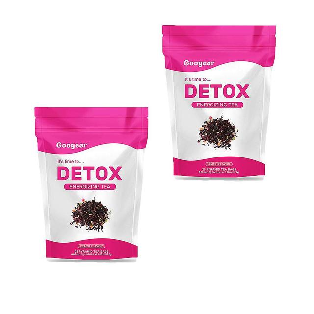 140 Stück (5 Beutel) Detox-Tee unterstützt ein gesundes Gewicht, hilft, Blähungen zu reduzieren, natürliche Energie ZD B2 2pcs on Productcaster.