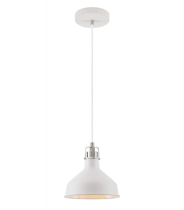 Luminaire Center Lámpara Colgante Zuur 1 Bombilla Blanco Arena on Productcaster.