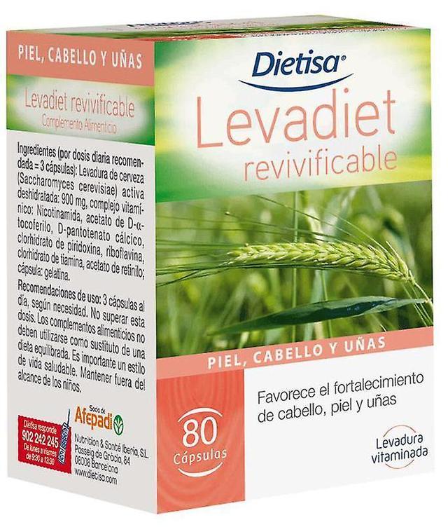 Dietisa LevaDiet Revivificante 80 kapsuly on Productcaster.