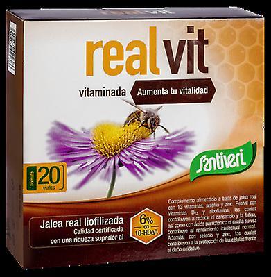 Santiveri Realvit royal jelly with 13 vitamins 20 Vials X 10 ml on Productcaster.