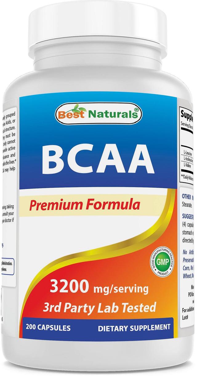 Best naturals bcaa 800 mg 200 capsules on Productcaster.