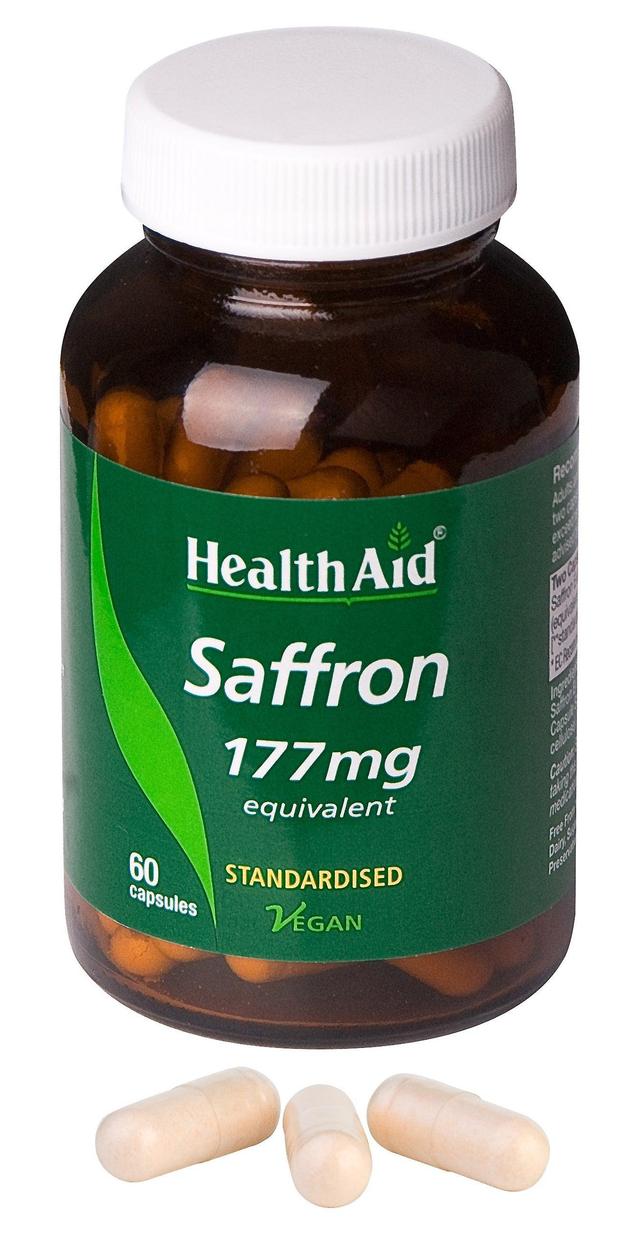 Health aid saffron 177mg 60's on Productcaster.