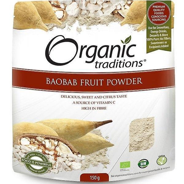 Organic Traditions Bio tradície baobab ovocný prášok 150g on Productcaster.