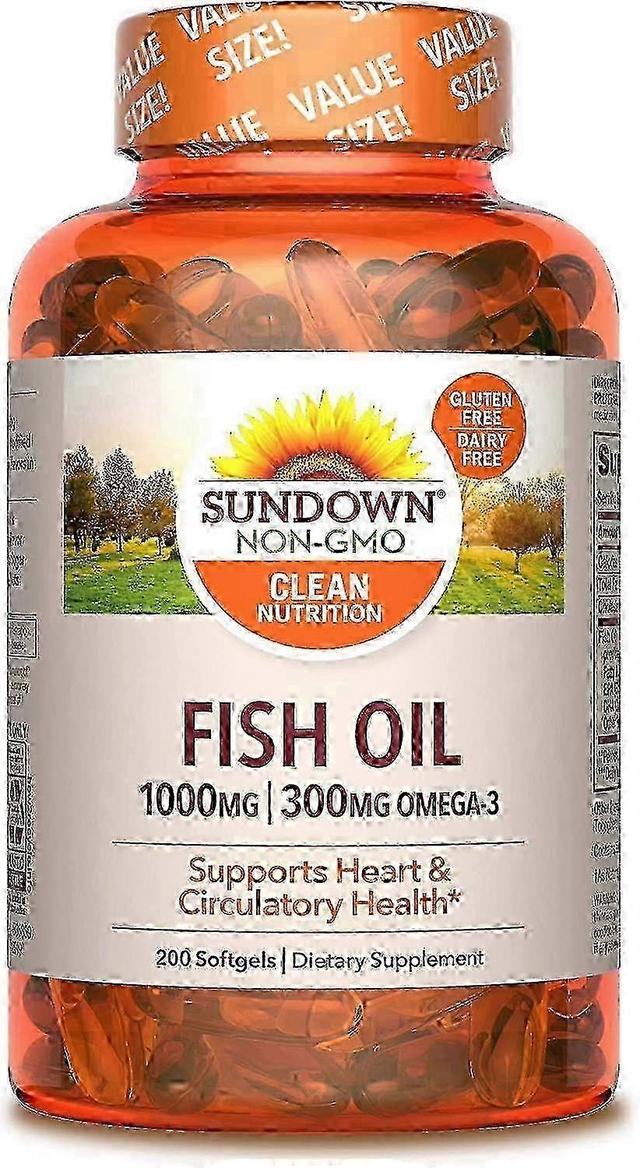 Sundown naturals epa dha Omega-3 Fischöl, Softgels, 200 ea on Productcaster.