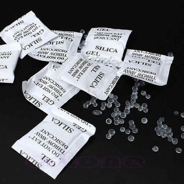 Saszetki Desiccant 100 opakowań Lot Silica Gel Pouches Moisture Proof on Productcaster.