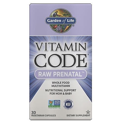 Garden of Life Vitamin Code RAW Prenatal, 30 caps (Pack of 4) on Productcaster.