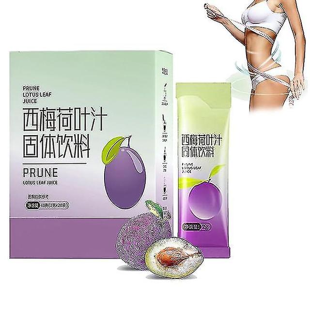 Prune Lotus Leaf Juice,prune Juice Organic,prune Lotus Leaf Juice For Big Belly And Fat People, Promote Body Metabolism 1 box-20pcs on Productcaster.