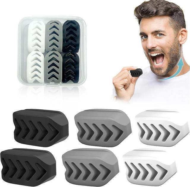 Uk Story Jaw Trainer voor Mannen & Vrouwen (6 stuks) Siliconen Jaw Trainer Tablets Jaw Trainer Gum BPA-vrije kaaklijntrainer voor mannen Jaw Traine... on Productcaster.