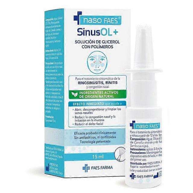 Faes farma nasofaes sinusol+ 15ml on Productcaster.