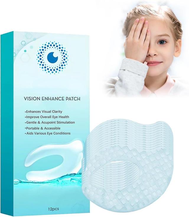 Wtowin Precision Ophthlamed Vision Enhance Patch, Vision Enhance Patch, Enhances Visual Clarity, Relieve Eye Fatigue Dryness 12pcs on Productcaster.