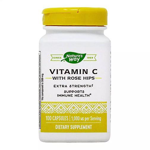 Nature's Way Vitamin C with Rose Hips Capsules on Productcaster.