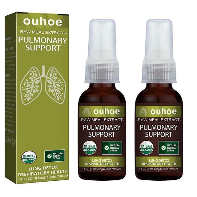 2pcs 30ml Herbal Lung Cleansing Spray, limpar os detritos e muco nos pulmões on Productcaster.