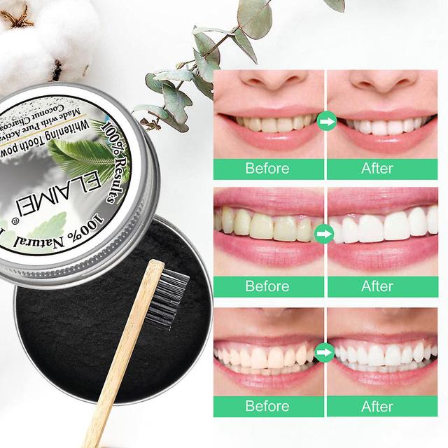 Teeth Whitening Powder, Natural Spearmint Formula Pearl Bright Tooth & Gum Powder, Remove Coffee Wine Smoking Stains on Productcaster.