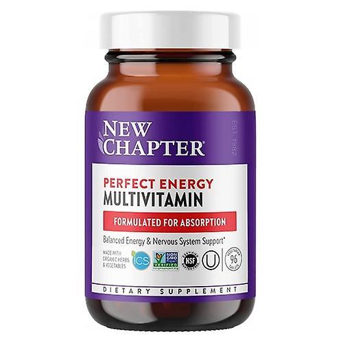 New Chapter Nuovo Capitolo Perfect Energy Multivitamin, 96 compresse (Confezione da 1) on Productcaster.