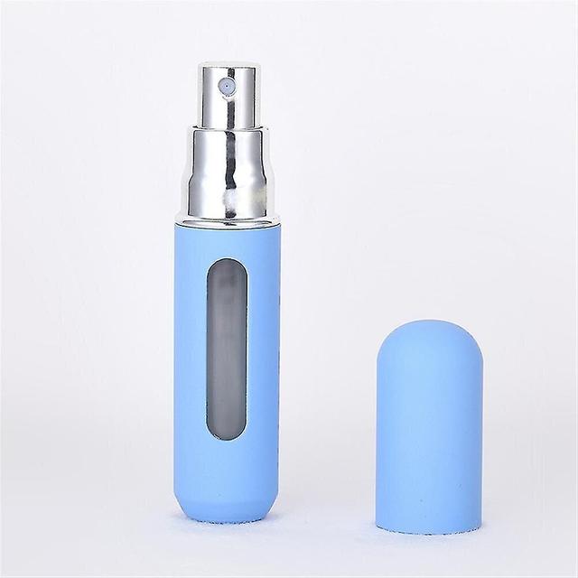 Sjioh Candy Color Bottom Filling Perfume Bottle Liquid Sub-imbottigliamento Fine Mist Spray Refillable Bottle 5ml 8ml Mini Travel Portable blu on Productcaster.