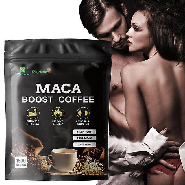 Maca Power Energy Káva Bylinné Čierne kliešte Carter Ali Koreň instantný prášok Pánska Maca káva on Productcaster.