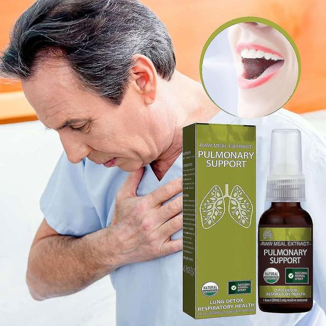 Herbal Lung Cleansing Spray, Suplemento de saúde pulmonar, limpa os pulmões de resíduos e muco, promove a saúde pulmonar 2PCS on Productcaster.