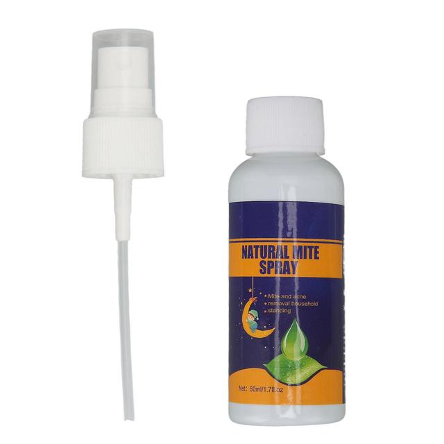 Spray para chinches para eliminar ácaros, 50 ml, extracto de plantas naturales, seguro y eficaz, eliminación del 99% de ácaros para almohadas y mantas on Productcaster.