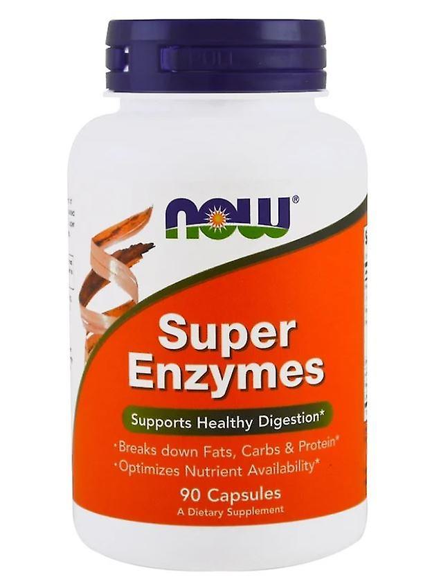 Super Enzymes (90 cápsulas) - Now Foods on Productcaster.