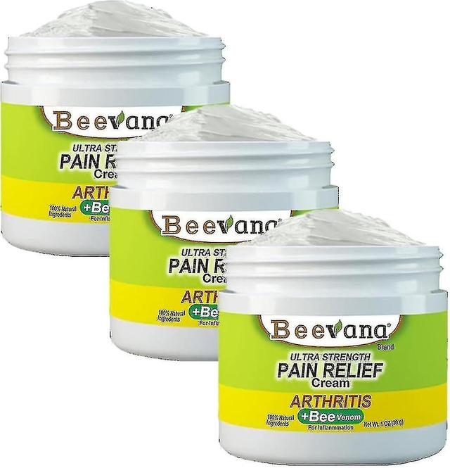 3kpl Beevana New Zealand Bee Venom Joint And Bone Therapy Cream Bone Relief Cream on Productcaster.