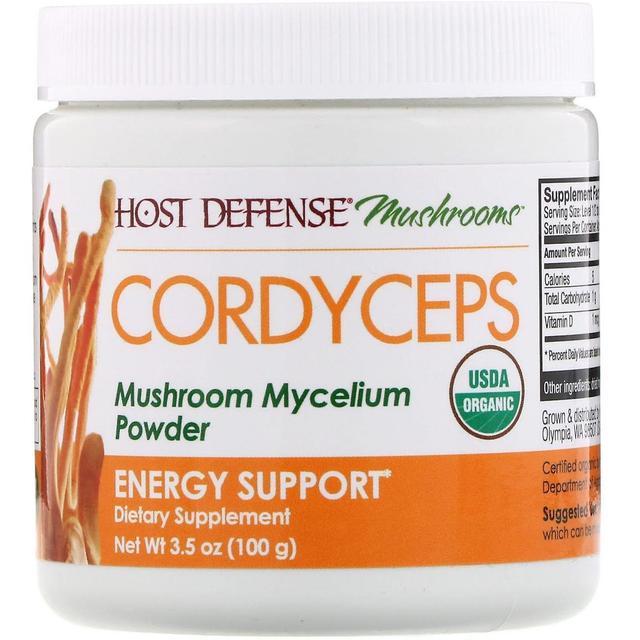 Fungi Perfecti Grzyby Perfecti, Cordyceps, Grzybnia w proszku, Wsparcie energetyczne, 3.5 oz (100 on Productcaster.