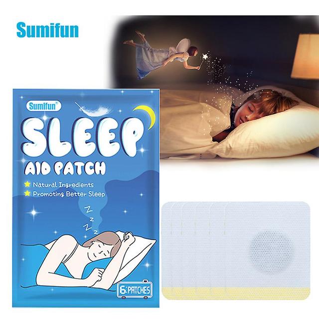 5pcs Herbal Sleeping Patch Sleep Aid Medical Plaster Improve Insomnia Relieve Stress Anxiety Sticker For Kids Adult on Productcaster.