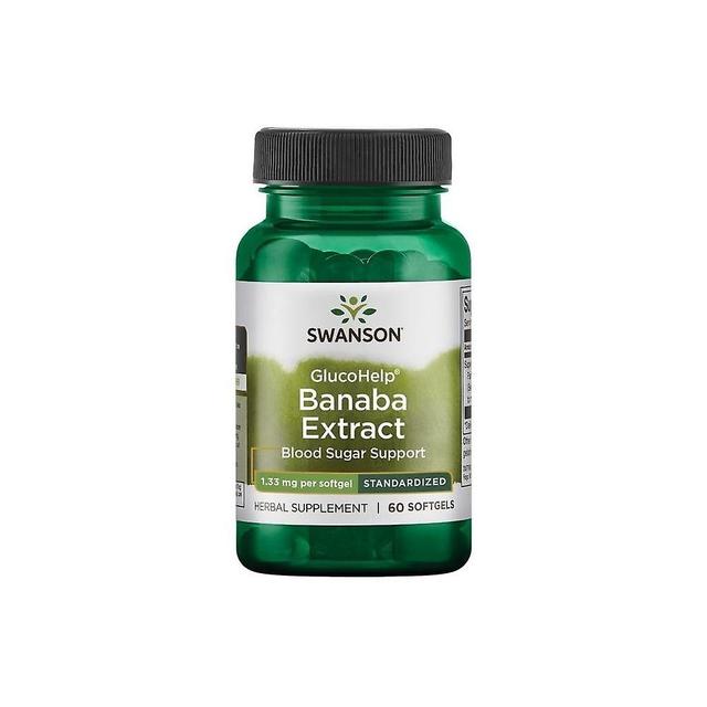 Swanson Glucohelp Banaba Extract BI7336 on Productcaster.