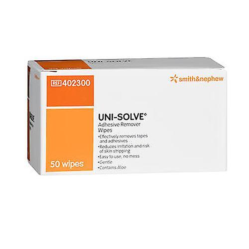 Smith & Nephew Medical Uni-Solve Adhesive Remover Wipes, 50 each (Pack of 1) on Productcaster.