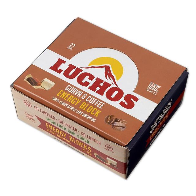 Luchos Energy blokuje guavu a kávu - 27x40g on Productcaster.