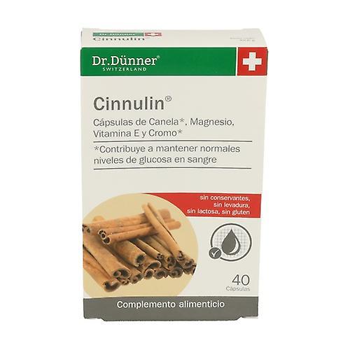 Dr. Dünner Cinnulin 40 capsules on Productcaster.