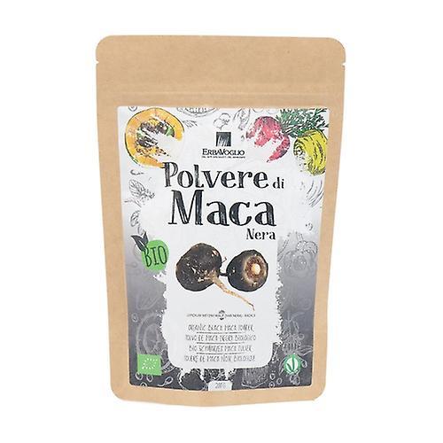 Erbavoglio Black Maca Powder "Bio" 200 g of powder on Productcaster.