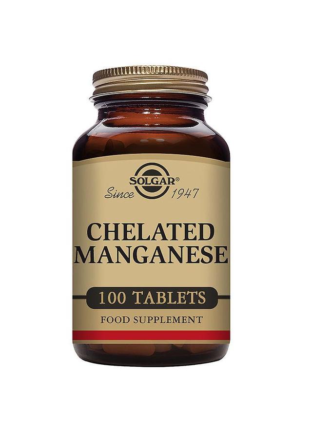 Solgar chelated manganese 100's on Productcaster.