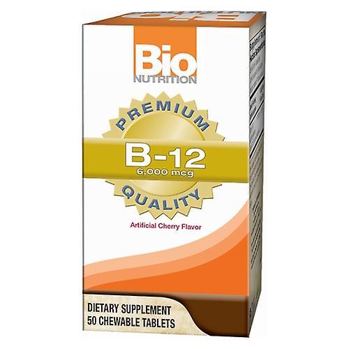 Bio Nutrition Inc B-12 Sublingual, 50 Tabs (Pack of 6) on Productcaster.