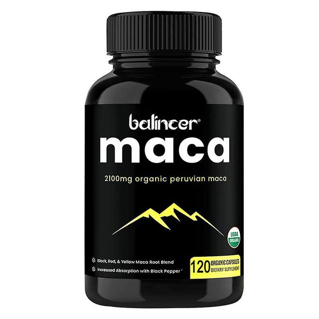 Vorallme Natural Maca Extract Balances Male Hormones, Increases Length And Thickness, And Helps The Natural Growth Of The Cavernous Body 120pcs A B... on Productcaster.