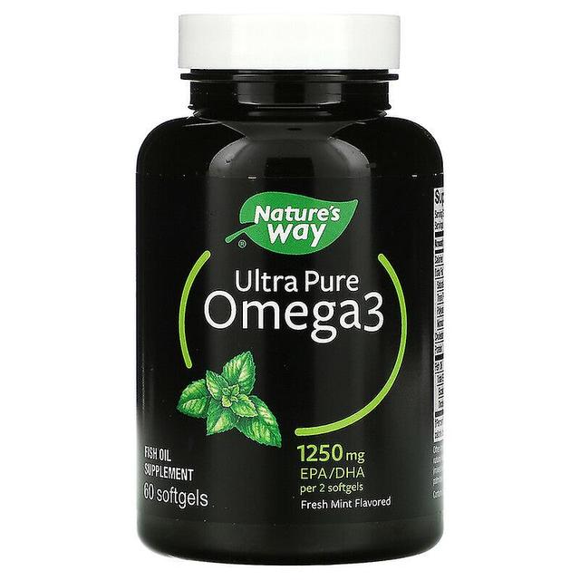 Nature's Way Nature's Way, hochreines Omega3, frische Minze (60 Kapseln) | Ahorn-Kräuter on Productcaster.