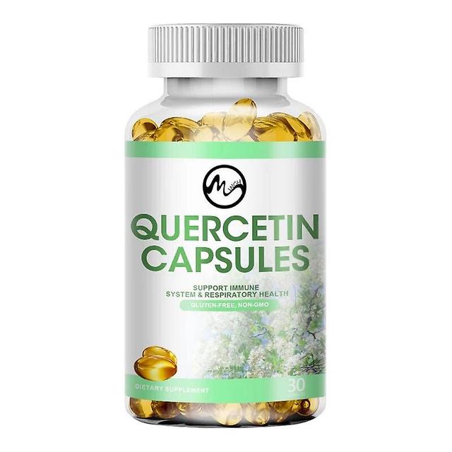 Quercetin Capsules Anti-Inflammatory Support Respiratory Enhance Immun System Veggie Cardiovascular Healthy Care For AdultTIB TIB . 30 capsules on Productcaster.